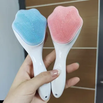 Silicone Face Scrubber Exfoliating Brush (1 Pc)